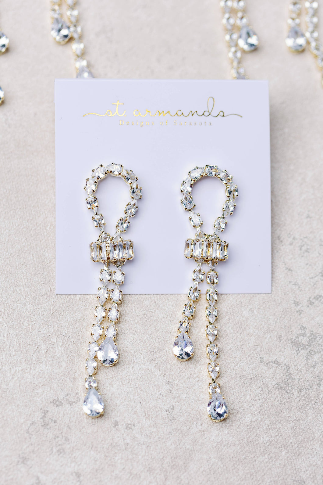 Thoroughbred Diamond Drop Earrings