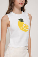 Load image into Gallery viewer, Lemon Knit Sweater Top
