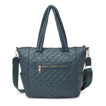 Load image into Gallery viewer, Jayna Quilted Nylon Tote
