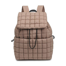 Load image into Gallery viewer, Alex Quilted Puffer Backpack
