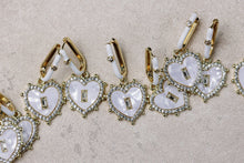 Load image into Gallery viewer, Diamond Capri Heart Drops

