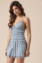 Load image into Gallery viewer, Smocked Waist Mini Dress from Sky to Moon

