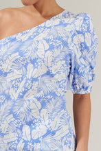 Load image into Gallery viewer, Azul Tropical One Shoulder Blouse
