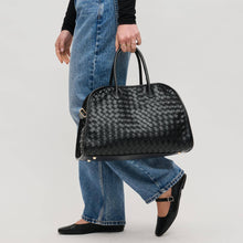Load image into Gallery viewer, Rhonda Woven Tote with Crossbody Strap
