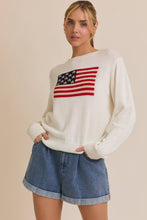 Load image into Gallery viewer, American Flag Sweater
