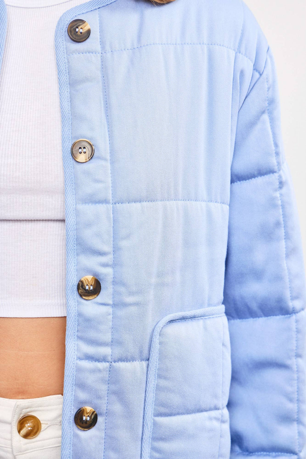Quilted Oversized Jacket