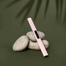 Load image into Gallery viewer, Blush Pink Rechargeable Electric Lighter
