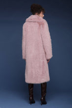 Load image into Gallery viewer, Oversized Collar Faux Fur Midi Coat

