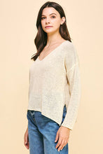 Load image into Gallery viewer, Lightweight V Neck Sweater
