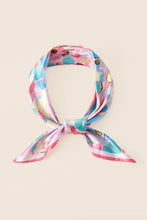 Load image into Gallery viewer, Vibrant Abstract Pattern Print Square Bandana Scarf
