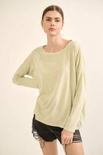 Load image into Gallery viewer, Mineral Washed Vintage Oversize Long-Sleeve Tee
