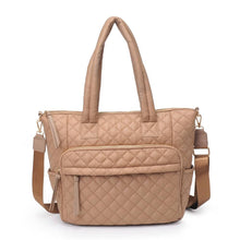 Load image into Gallery viewer, Jayna Quilted Nylon Tote
