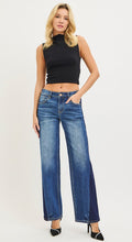 Load image into Gallery viewer, Risen Mid Rise Wide Leg Combo Denim - 21466
