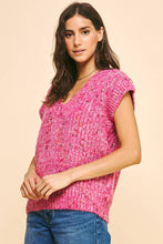 Load image into Gallery viewer, Magnolia Pink V-neck Sweater
