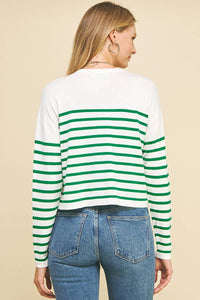 Light Weight Stripe Sweater by PINCH