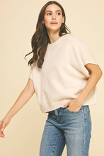 Load image into Gallery viewer, Short Sleeve Sweater by PINCH
