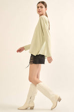 Load image into Gallery viewer, Mineral Washed Vintage Oversize Long-Sleeve Tee
