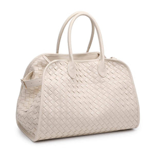 Rhonda Woven Tote with Crossbody Strap