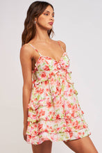 Load image into Gallery viewer, Floral Ruffle Mini Dress by Sky to Moon
