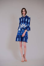 Load image into Gallery viewer, LONG BELL SLV BUTTON UP COLLARED SHIRT DRESS
