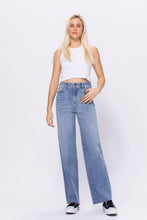 Load image into Gallery viewer, The Logan - High Rise Straight Leg Dad Jean by Hidden - Medium Wash 9135
