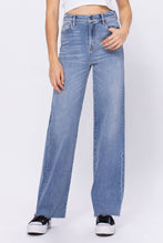Load image into Gallery viewer, The Logan - High Rise Straight Leg Dad Jean by Hidden - Medium Wash 9135
