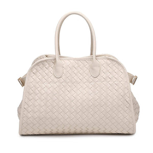 Rhonda Woven Tote with Crossbody Strap