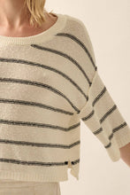 Load image into Gallery viewer, Striped Knit Sweater
