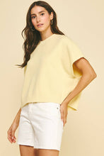 Load image into Gallery viewer, Short Sleeve Sweater by PINCH
