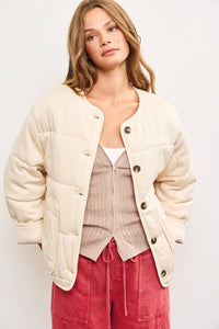 Quilted Oversized Jacket