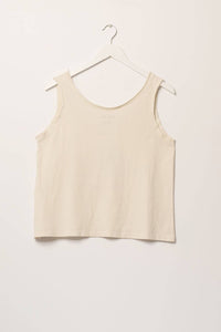 American Flag Splatter Scoop Neck Graphic Tank Top