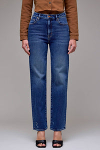 Hidden Jeans - High Rise Classic Straight - Dark Wash