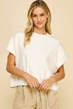 Load image into Gallery viewer, Short Sleeve Sweater by PINCH
