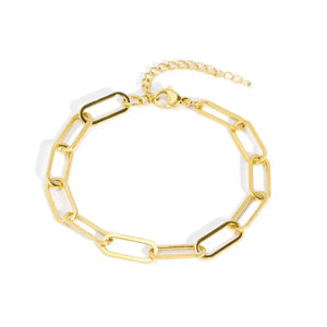 Pearl and Gold Beaded Ball Bracelet