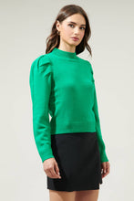 Load image into Gallery viewer, Claire Charmer Puff Sleeve Sweater
