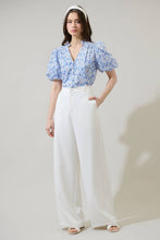 Load image into Gallery viewer, Maisie Floral Idara Button Down Top

