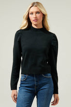 Load image into Gallery viewer, Claire Charmer Puff Sleeve Sweater
