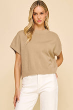 Load image into Gallery viewer, Short Sleeve Sweater by PINCH
