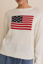 Load image into Gallery viewer, American Flag Sweater
