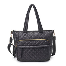 Load image into Gallery viewer, Jayna Quilted Nylon Tote
