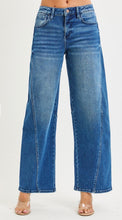 Load image into Gallery viewer, Risen Mid Rise Slouchy Barrel Jeans - Dark PG21259
