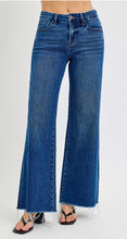 Load image into Gallery viewer, Risen Mid Rise Wide Leg Jeans  - 5973 Dark Wash
