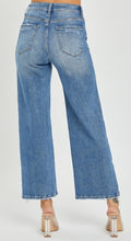 Load image into Gallery viewer, Risen High Rise Side Slit Ankle Jeans - 5590 Medium Wash
