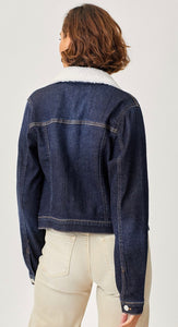 Risen Jean Jacket w Detachable Sherpa Collar