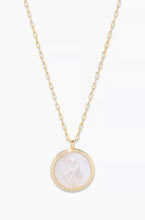 Load image into Gallery viewer, Gorjana Zodiac Necklace Mother of Pearl
