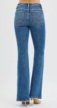 Load image into Gallery viewer, Risen High Rise Straight Flare Leg Jeans- 21348 Dark Wash
