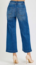 Load image into Gallery viewer, Risen High Rise Belted Wide Leg Jeans - 21008 Dark
