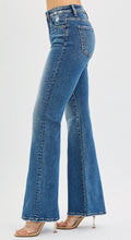 Load image into Gallery viewer, Risen High Rise Straight Flare Leg Jeans- 21348 Dark Wash
