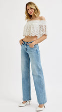 Load image into Gallery viewer, Risen Low Rise Wide Leg Jeans- 21221 Medium Wash
