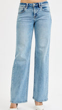 Load image into Gallery viewer, Risen Low Rise Wide Leg Jeans- 21221 Medium Wash
